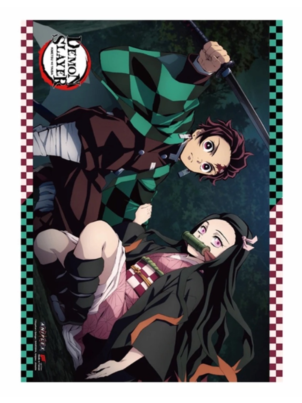 Demon Salyer-Tanjiro&Nezuko #2 W. Scroll-NEW